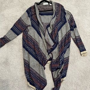 Le moda waterfall cardigan